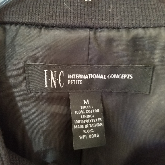 INC International Concepts Crop Style Jacket - Picture 3 of 3